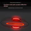 8Pcs Car Door Handle Sticker Protection Sticker Door Handle Paint Surface Anti-Scratch Sticker Car Safety Reflective Strip