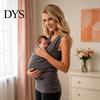 Stretchy Tank Top Baby Carrier Kangaroo for Mom, V Neck Infant Wrap Top, Breathable Sleeveless Shirt with Pocket Holding