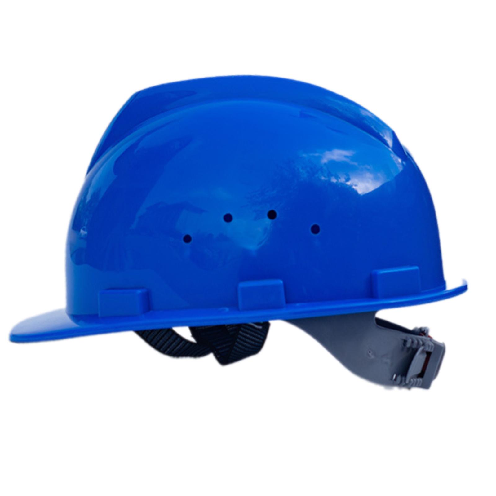 

Adjustable Ratchets Safe Helmets Impact Protecting Comfortable Cycling Helmets for Construction Sites синій