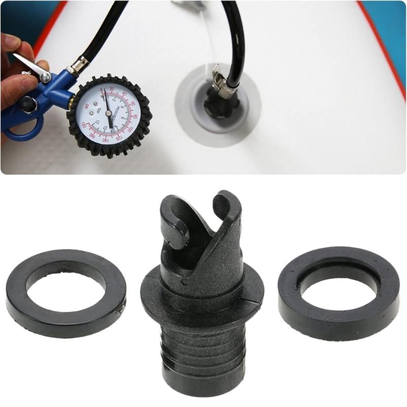 4Pcs Inflatable Kayak Pump Adapter Paddle Board Air Pumps Hose Adapter for Inflatables Foot Pump Kayak Air Valves Adapter