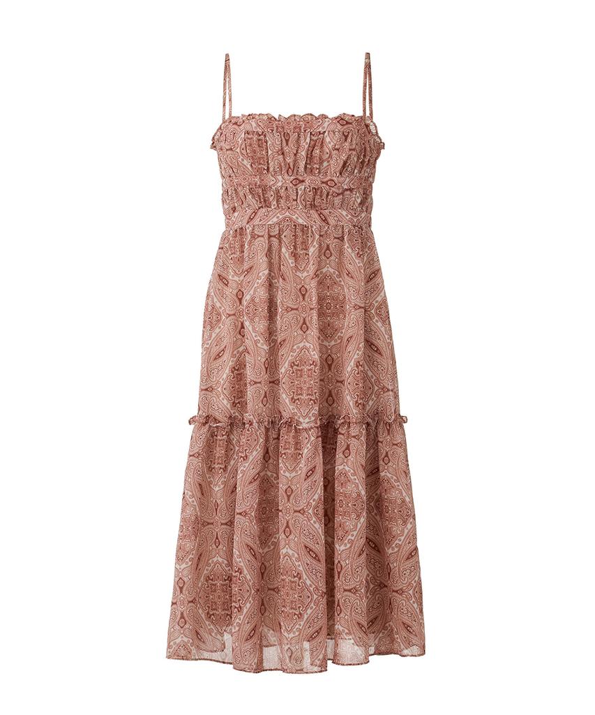 Bellodinela Adeline Dress Brick