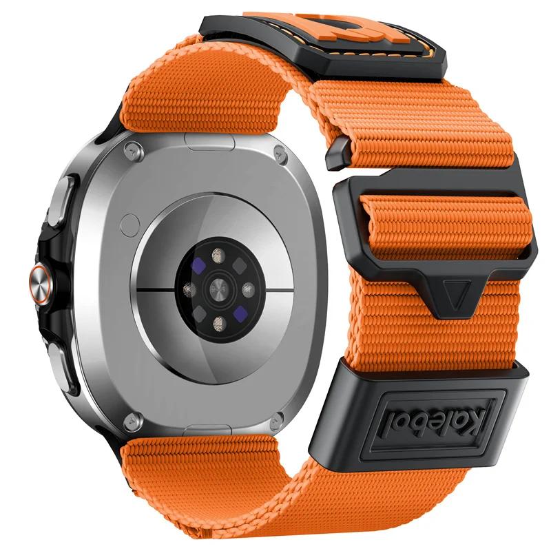 Nylon Design Nylon band for Samsung Watch 8 Classic strap Sport watchbands Accessories Bracelet Galaxy Watch Ultra 8 44mm 40mm