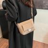 Bag Women's 2025 New Fashion Portable Folds Large Capacity Simple Commuter Underarm Bag Chain One Shoulder Crossbody Bag