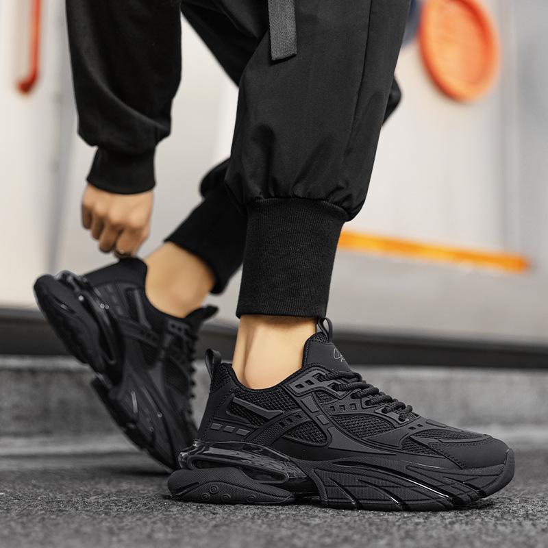 Fashion new male original design invisible inner height-raising shoes walking comfortable thick sole casual sports shoes