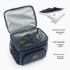 Crossbody Picknick-Tragetasche und Lunchtasche mit großem Fassungsvermögen, wasserdicht und isoliert