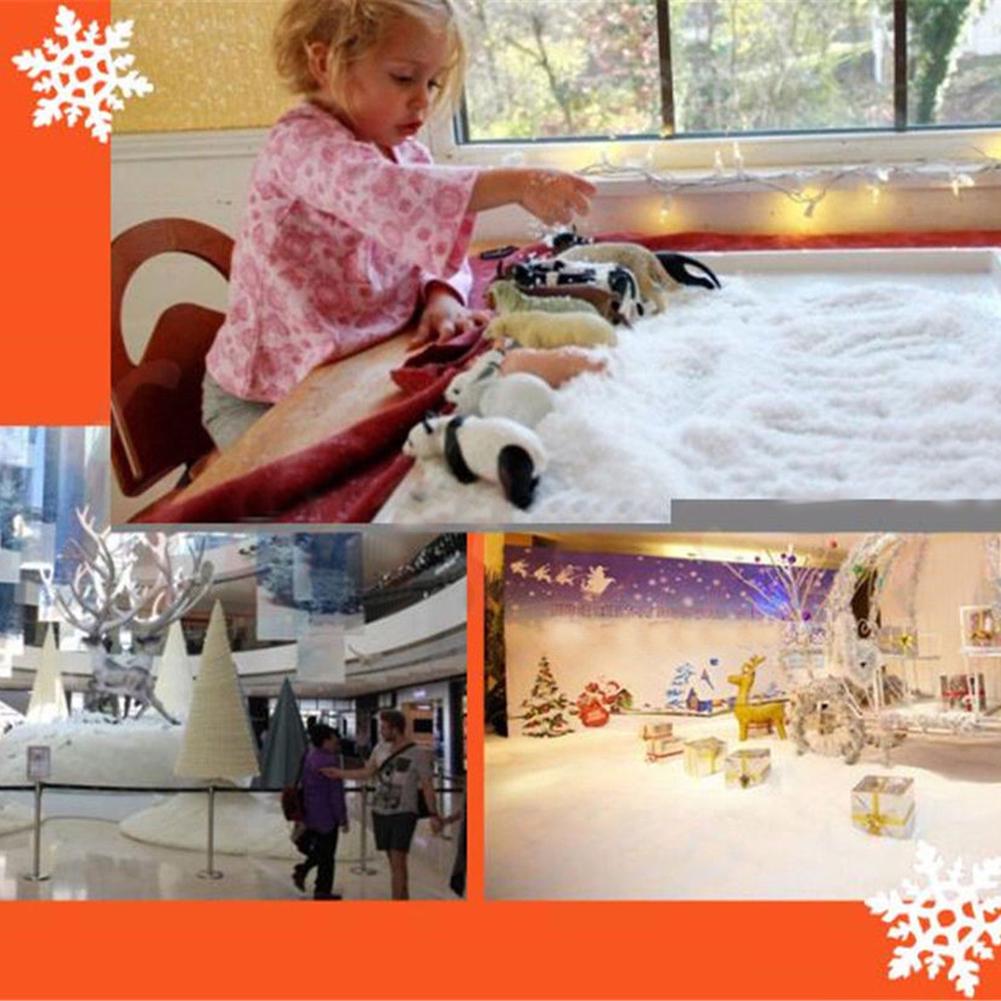Mode Ornamente Festival Wiederverwendbare Instant Pulver Weihnachten Schnee Künstliche Hochzeit Magie Party Dekoration