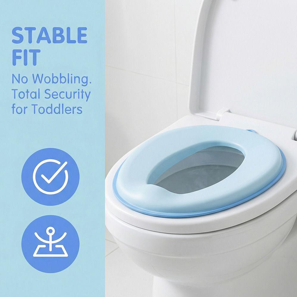 Non-Slip Baby Toilet Training Seat Portable Design Children Potty Chair Pad  Potty Training