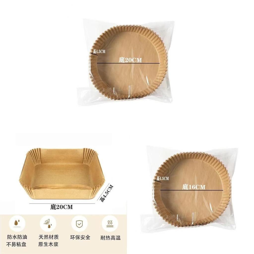 Backpapier Rechteckige Ölabsorbierende Blätter Für Heimkochen Und Backen