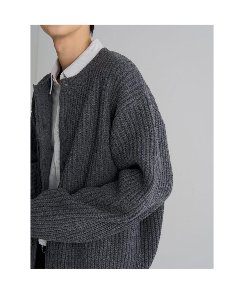 8seconds Bulky Round Cardigan Ash