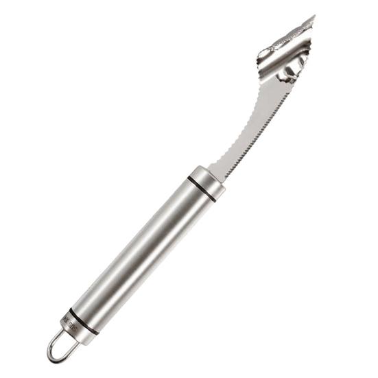 2Pcs Chili Pepper Core Remover Spiral Tooth Descaling Machine Easy Grip Kitchen Cutter Slicer for Peppers Cucumbers Bitter Melon