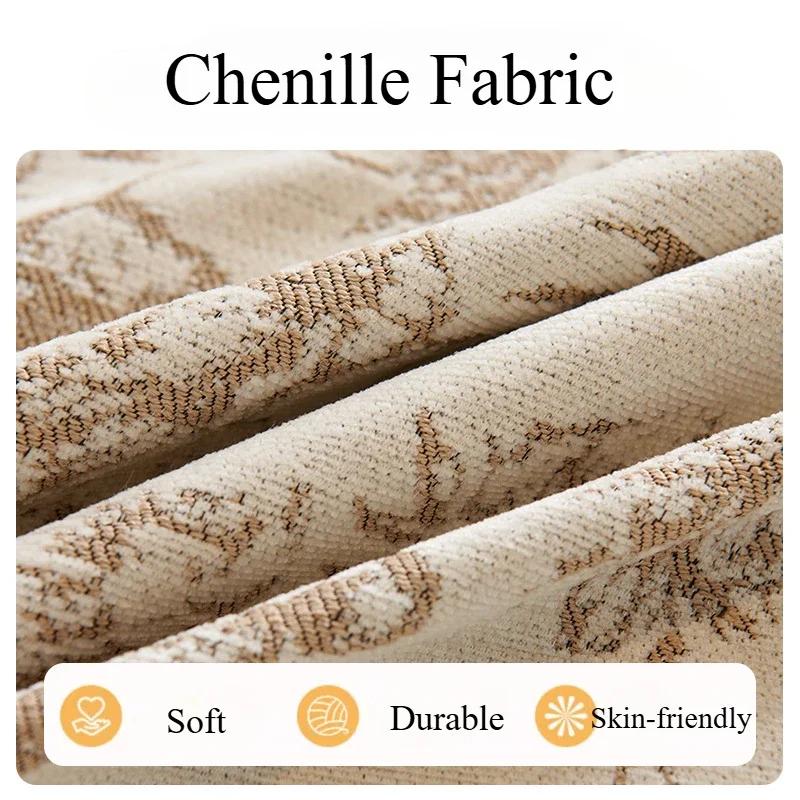 Soft Chenille Sofa Towel Universal Anti-cat Scratch Sofa Cover Durable Slipcover for Couch Futon Chair Cover Furniture Protector