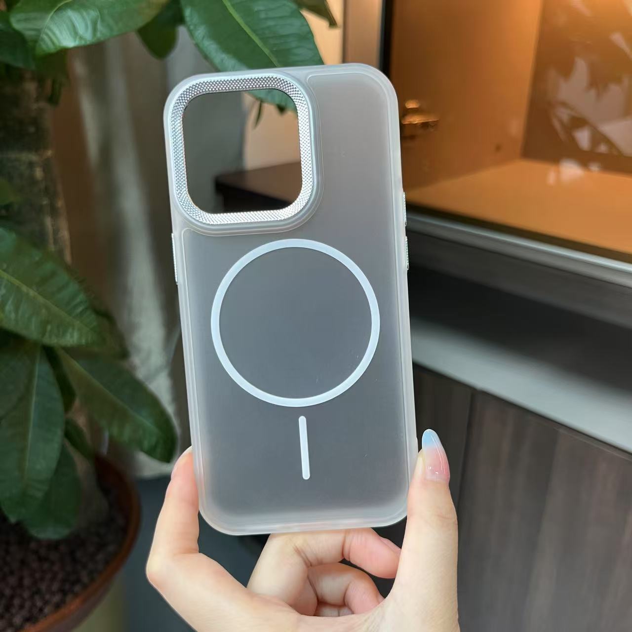 

Прозрачный защитный чехол с магнитным кольцом подходит для Apple 15promax 2-в-1 с мягкими краями 14/13 противоударный чехол 12 Apple 16E