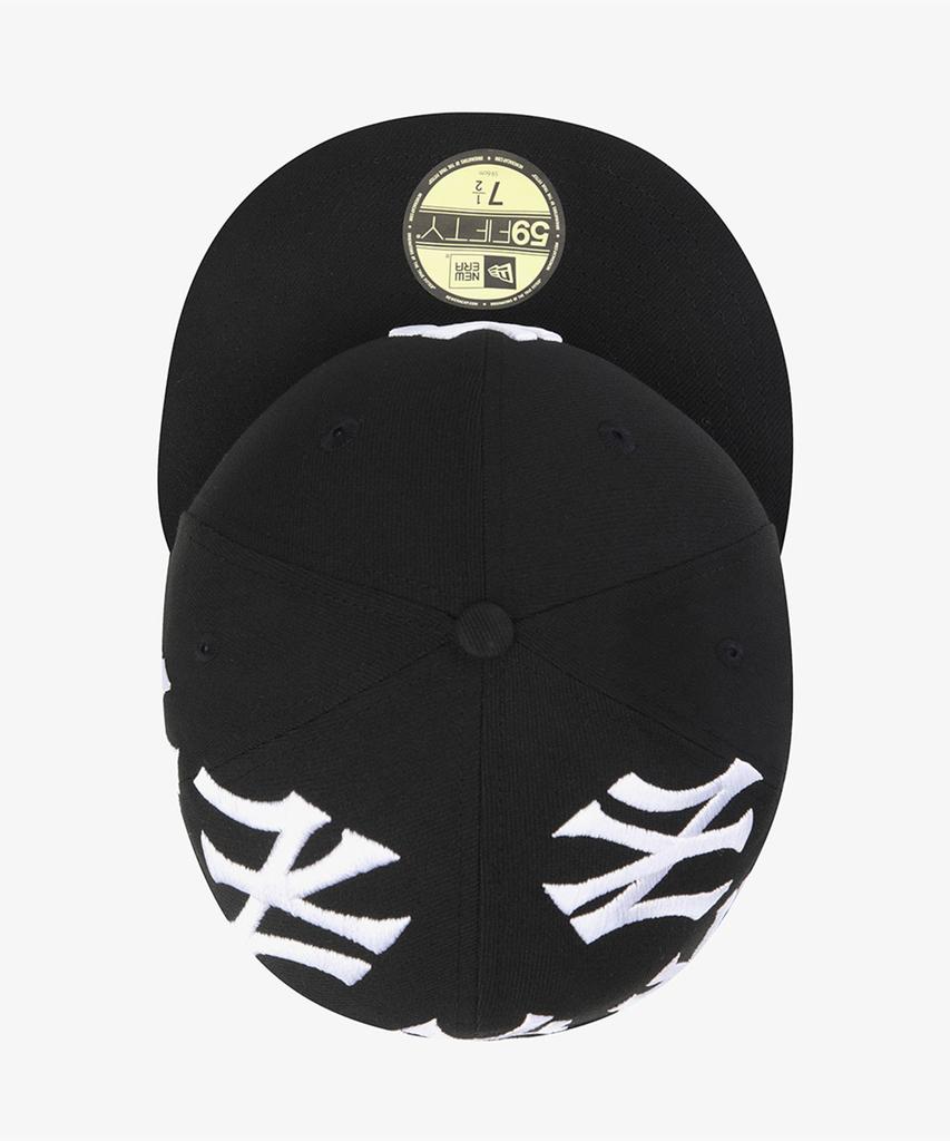 New Era 5950 Team Logo All Over Neyyan Blk