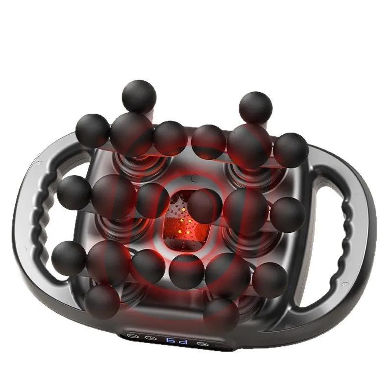 Durable And Safe 22-Head Fascia Gun High-Frequency Vibration Body Massage Gun Back And Waist Massager Neck Shoulder Massager Muscle Masajeador