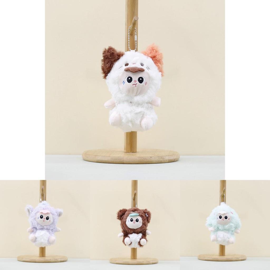 Animal Adorable Plush Doll Keychain Soft Stuffed Toy With Cute Design Cartoon