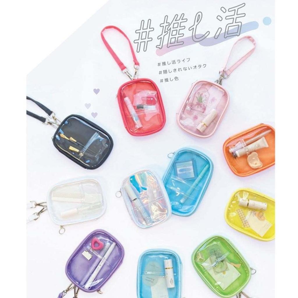 Pick Me Color [Clear Pouch] Acrylic Stand Case L [Mint Green]