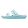 Crocs Tamanco Clássico Slide Fashion Calçado Unissex Azul Vidro 206761-4SS