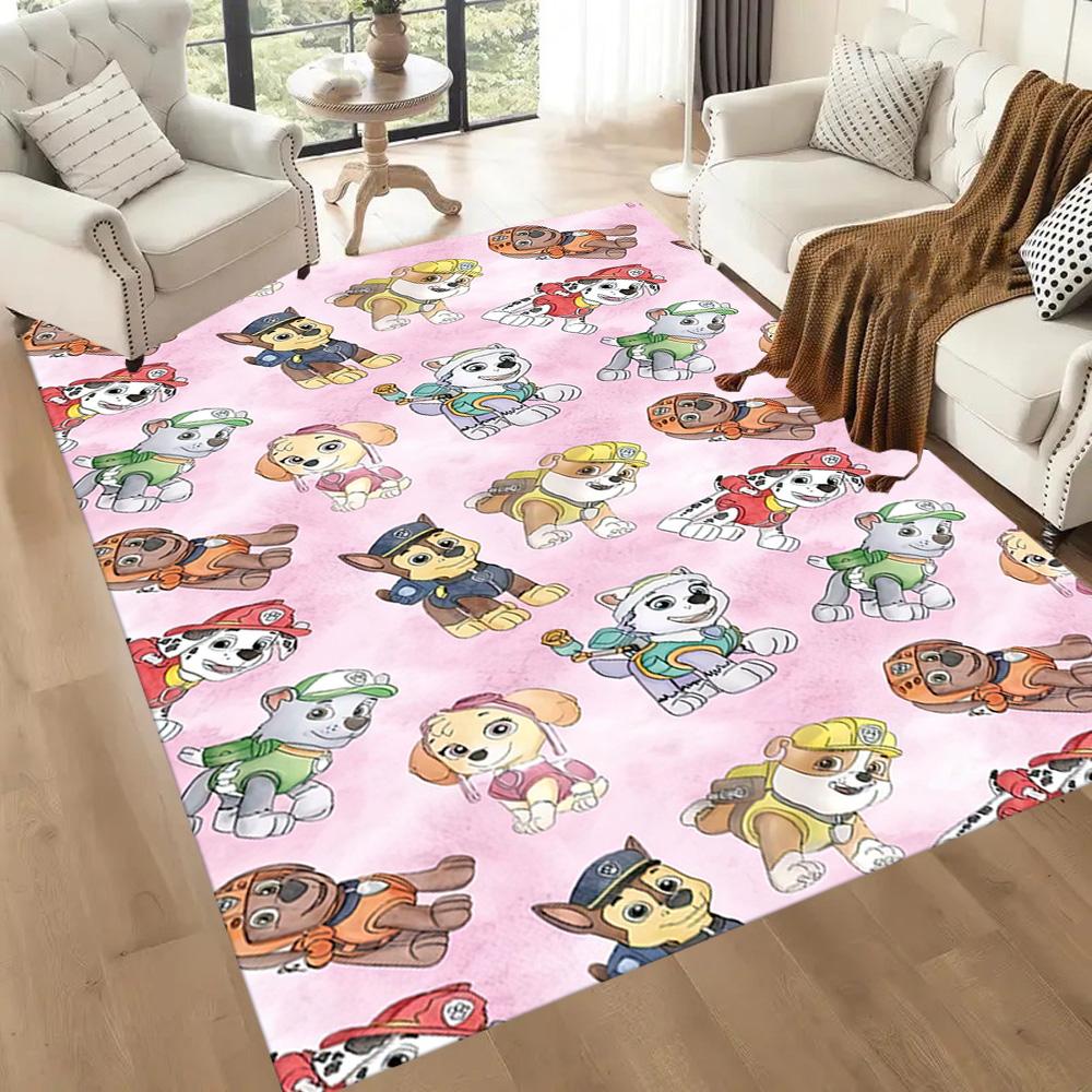 Paw Patrol Adventure Time Square rugs are a great choice for living rooms, bedrooms, home décor, and as gifts.