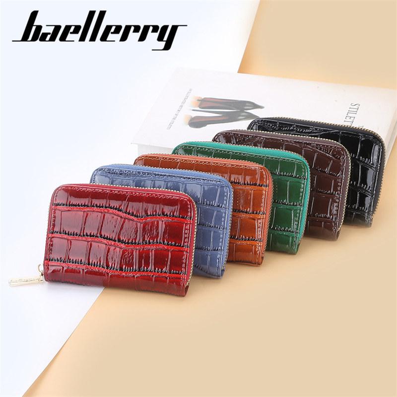 Baellerry Mini organizér na mince PU kůže Pánské Dámské Peněženky na zip Módní držitel na karty
