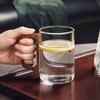 Heat-Resistant Glass Tea Cup Set With Wooden Handle Home Living Room Serving Guest Drinking