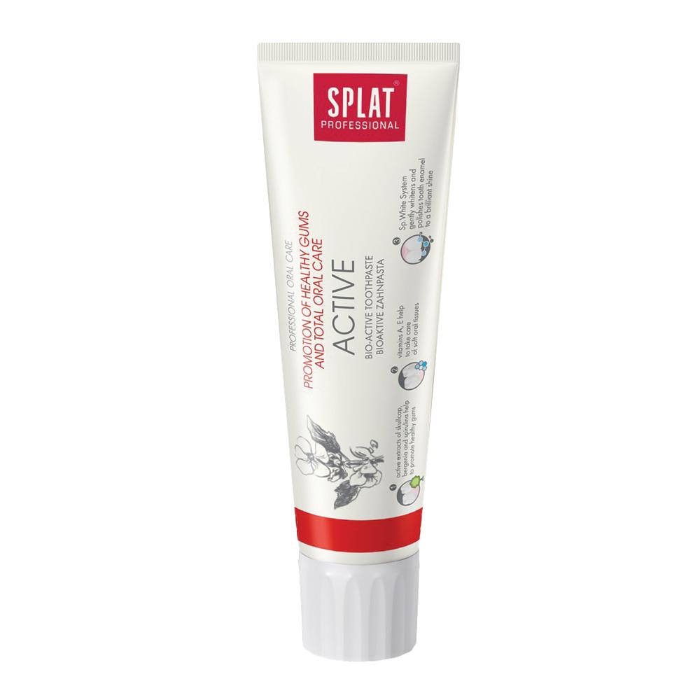 SPLAT Active Toothpaste Enamel Protection Remineralization Without SLES 100 Ml