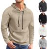 Mens  Hoodies Lightweight Casual Pullover Shirts Basic Fall Long Sleeve Hooded Sweatshirt With Pocket