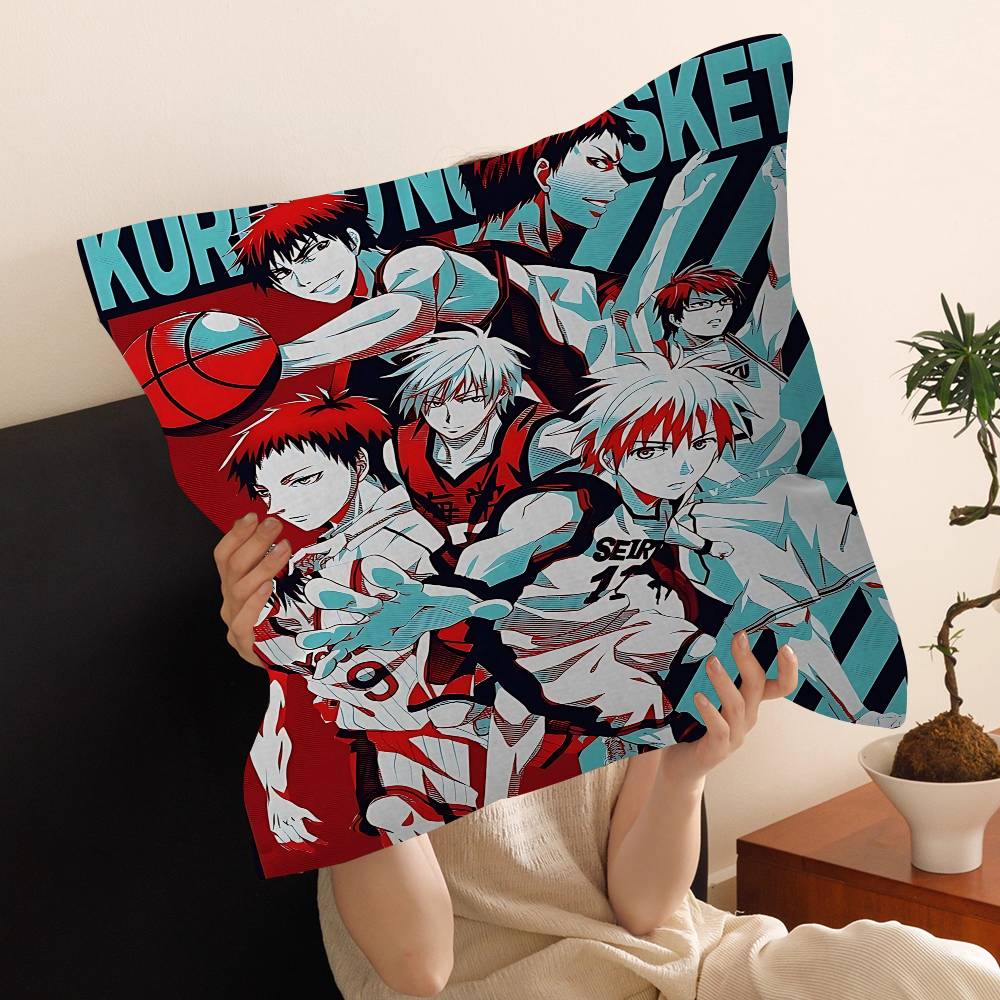 Anime Kuroko's Basketball Kissenbezug Toon Geschenk Kissenhülle Schlafzimmer Zuhause Sofa Stuhl Sitz Dekor Kissenhülle
