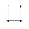 Nordic LED Long Strip Chandelier: Modern Dining & Bar Lighting