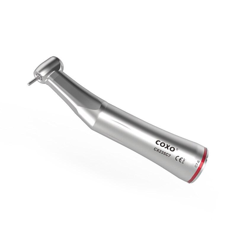 

COXO CX235C7 C7-5/C7-5S/C7-6 ЗБІЛЬШЕННЯ ШВИДКОСТІ КУТА 1:5 Contra Angle водонепроникна оновлена ​​версія обладнання для пульпи зубів C7-6