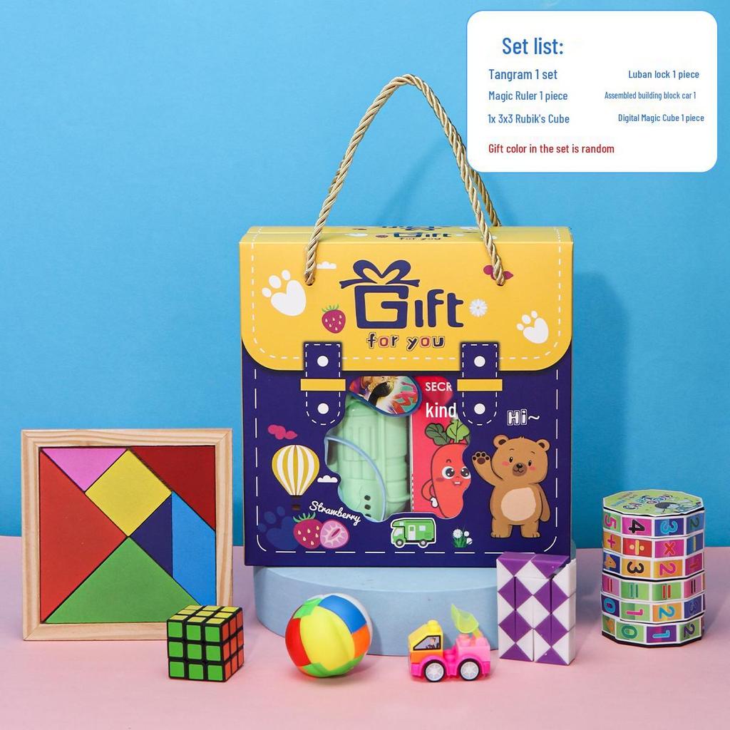 Back-to-School Gift Box: Ideal for Boys & Girls, Birthday Favors, Sharing Gifts, Rewards, Kindergarten & Primary School Students