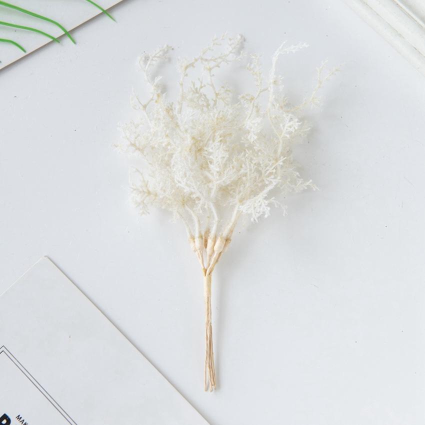 6Pcs Artificial Plants Golden Silvery Fake Branch For Christmas Tree Accessory Home Wedding Arch Decoration Candy Box Scrapbook