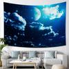 Starry Sky Landscape Tapestry Moon Large Tapestry Landscape Wall Hanging Living Room Bedroom Boho Home Decor