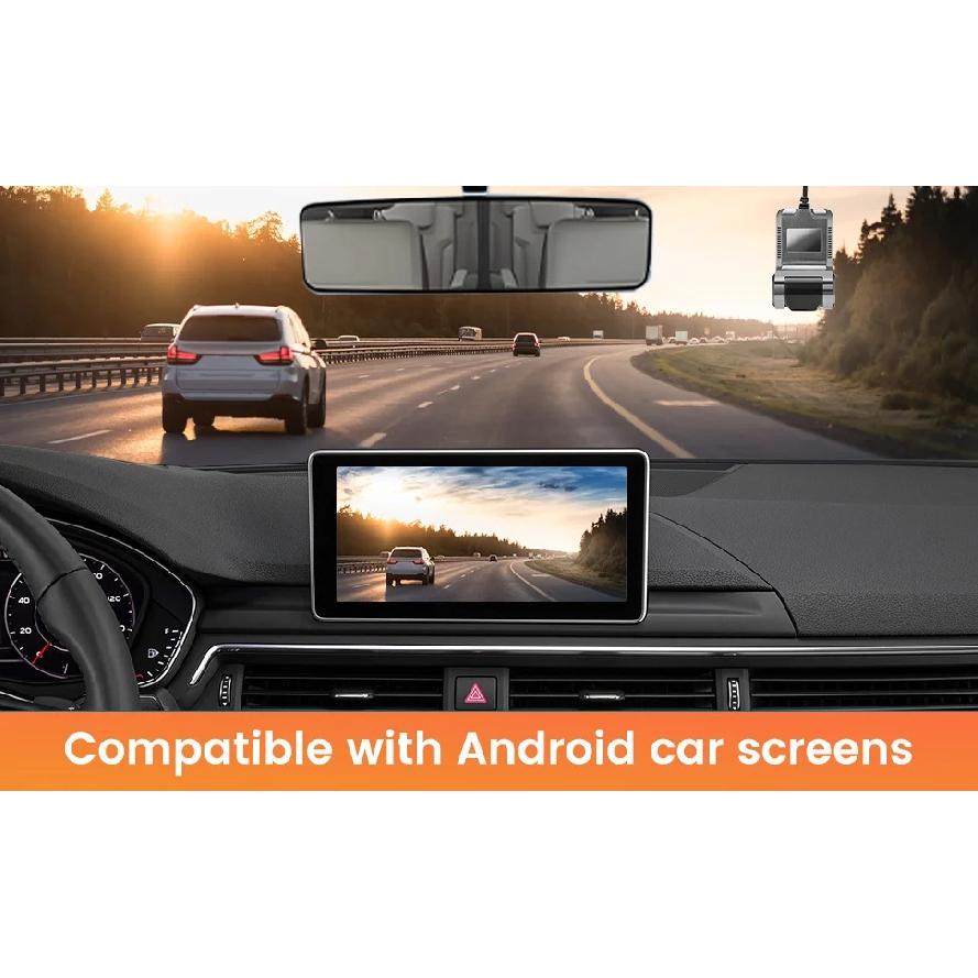 USB 1080P Car DVR For Android Media Navigator Dash cam Camera Driving Recorder Comes with ADAS Driving Assistance Function