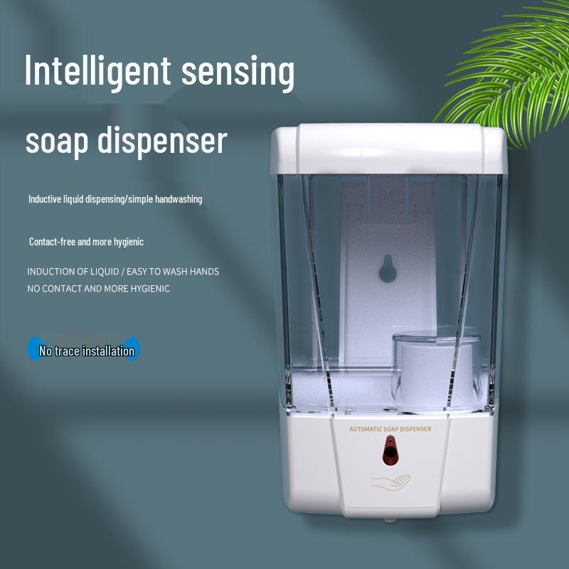 Wall-Mounted Automatic Induction Soap Dispenser - Large Capacity, Contactless Hand Sanitizer Machine for Bathrooms