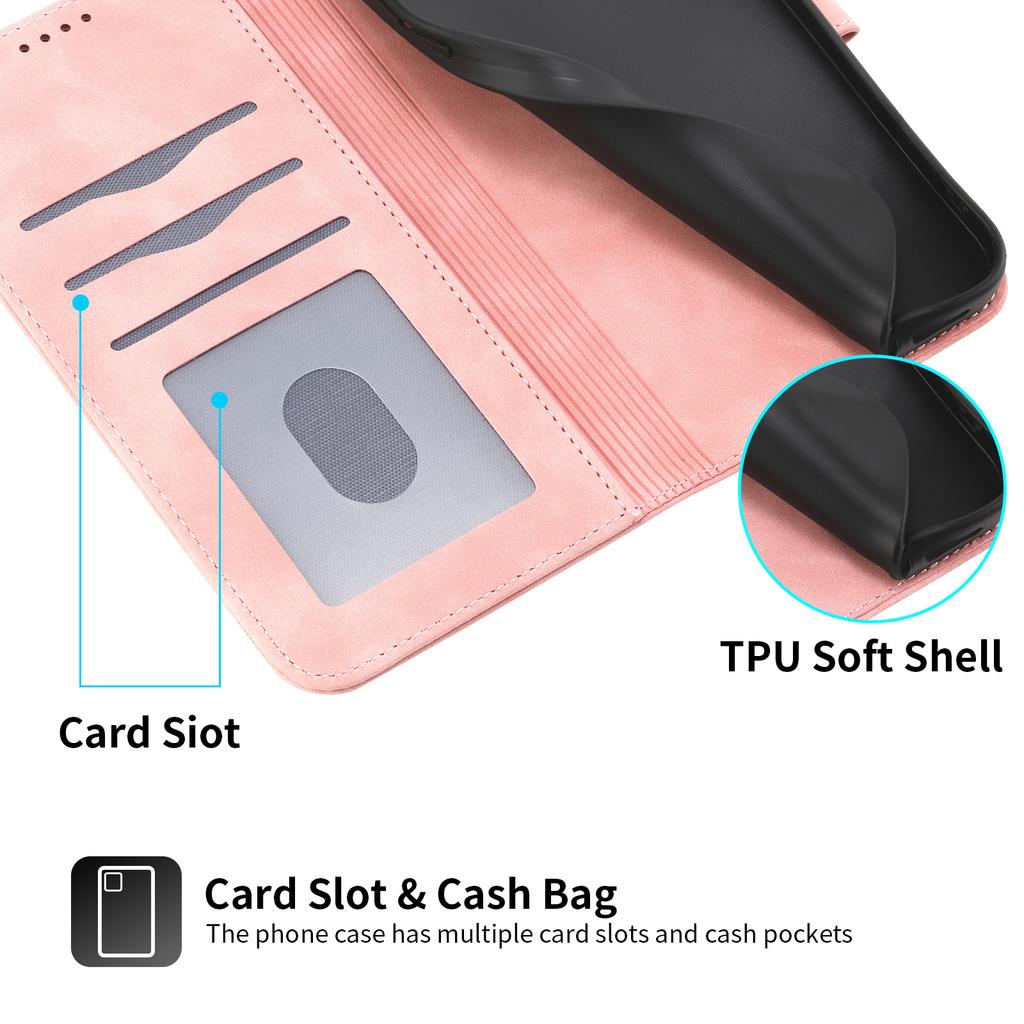 DIERFENG DF-03 For vivo Y29 4G Leather Case Lines Imprint Wallet Phone Cover