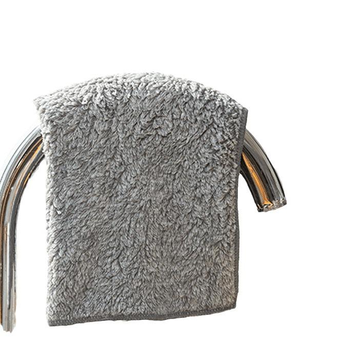 Bamboo Charcoal Kitchen Cleaning Cloths – Non-stick Oil Removal, Thick Water-Absorbing Dish Rags for Tables, Easy To Clean.