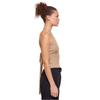 Urban Classics Womens/Ladies Rib Knit Cross Back Top