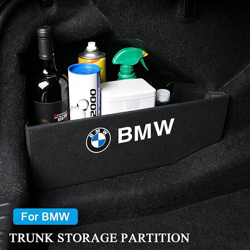 Car Trunk Separation Plate Storage Baffle Partition Accessories For BMW Series F30 G20 G22 G23 G26 F10 G30 G32 G01 G02 F25 F26 Xh8