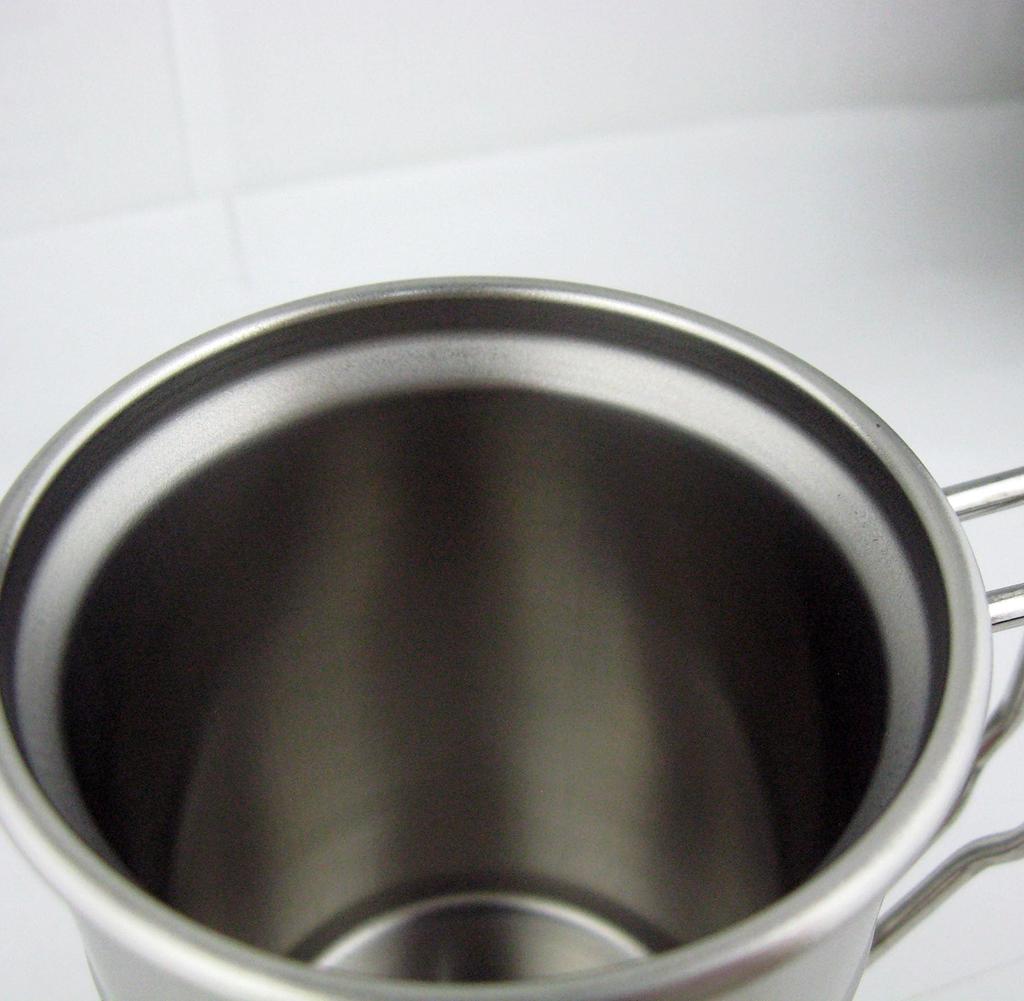 Nagao Drum Mug, Double Walled, 18-8 Stainless Steel, Made In Japan