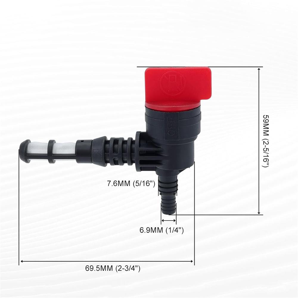 3x Shut Off Valve Service & Fuel Gas Tank Grommet For Plastic Gas Tank Generator