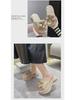 2023 Women's Fashion Thick-Soled Heightening Non-Slip Slippers for Indoor & Outdoor Winter Wear