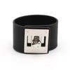 Fashion Vintage Wide Leather Cuff Bracelets & Bangles For Women Cuff Bracelet Statement Jewelry Valentines Gift
