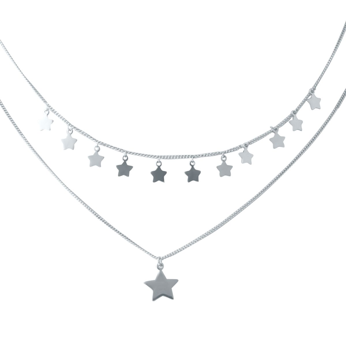 

Срібне кольє без каміння (2037187) 400430