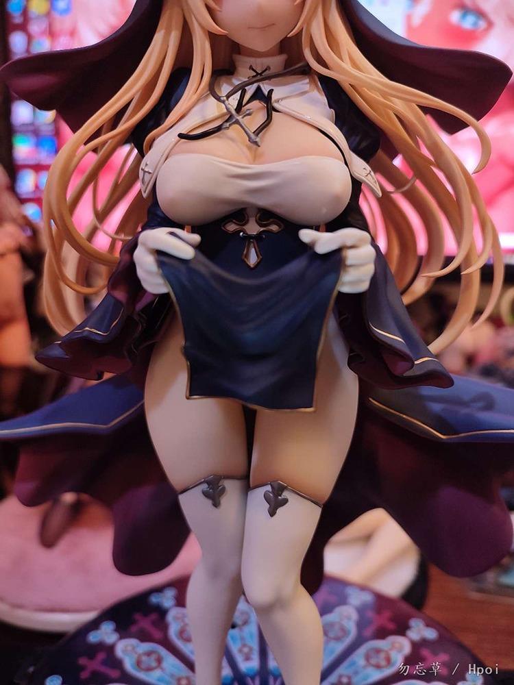 Maxcute Anime Sexy Figures Nun Charlotte 1/6 Ver. PVC Action Figure 18 ± for Adult Collection Gift Model Toys 26CM