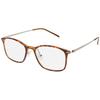 Electronic Stylish Reading Glasses with Ultem Stainless Steel Full Blue Light AR Coated Clear Brown Perfect Gift for Respect for the Aged Color Cannot
