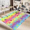 1PC Spiral Patterns Non-Slip Floor carpet, suitable for Office, bedroomand playrooms. It can also be used as a sofa footrest cover-T61