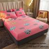 Beds Three-piece Bed Cover Coral Velvet All-inclusive Protective Cover Home Bedding Simple Wind Soft Skin