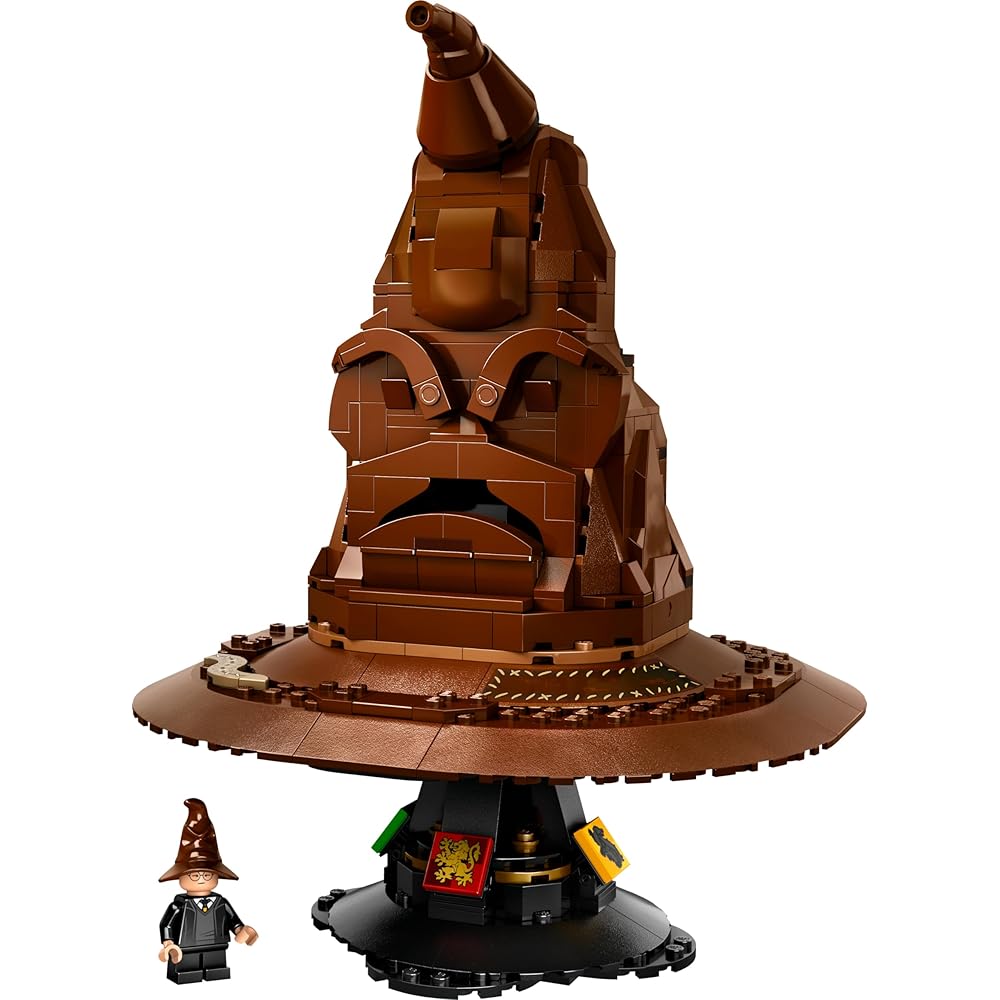 LEGO Harry Potter Talking Sorting Hat Toy Gift for Kids and Adults Home Decor Building Blocks 76429