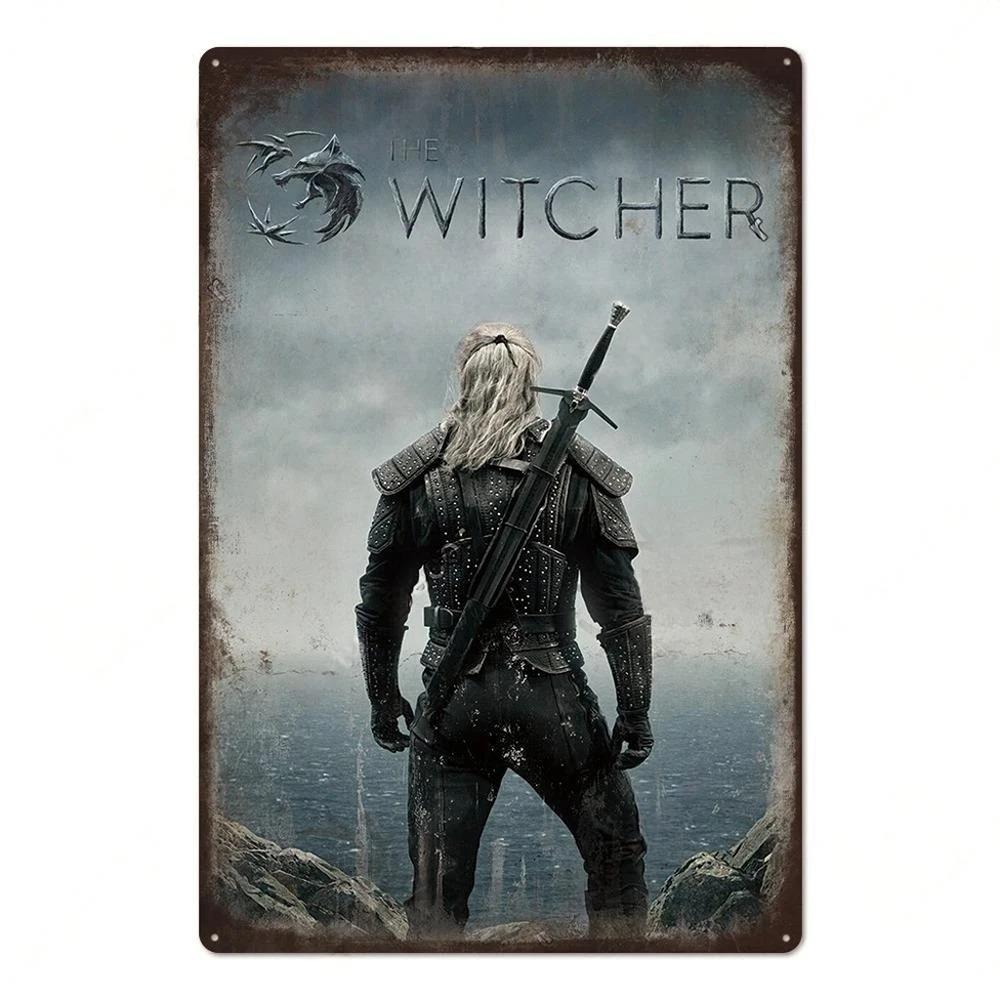 Vintage TV Movie Metal tin Signs decor Metal Plaque Posters Tin Sign Wall Decoration for Cinema Man Cave Bedroom Wall Home Decor