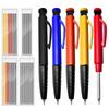 1Set Built-in Sharpener Mechanical Pencil Woodworking Marking Tool  Woodworking Construction